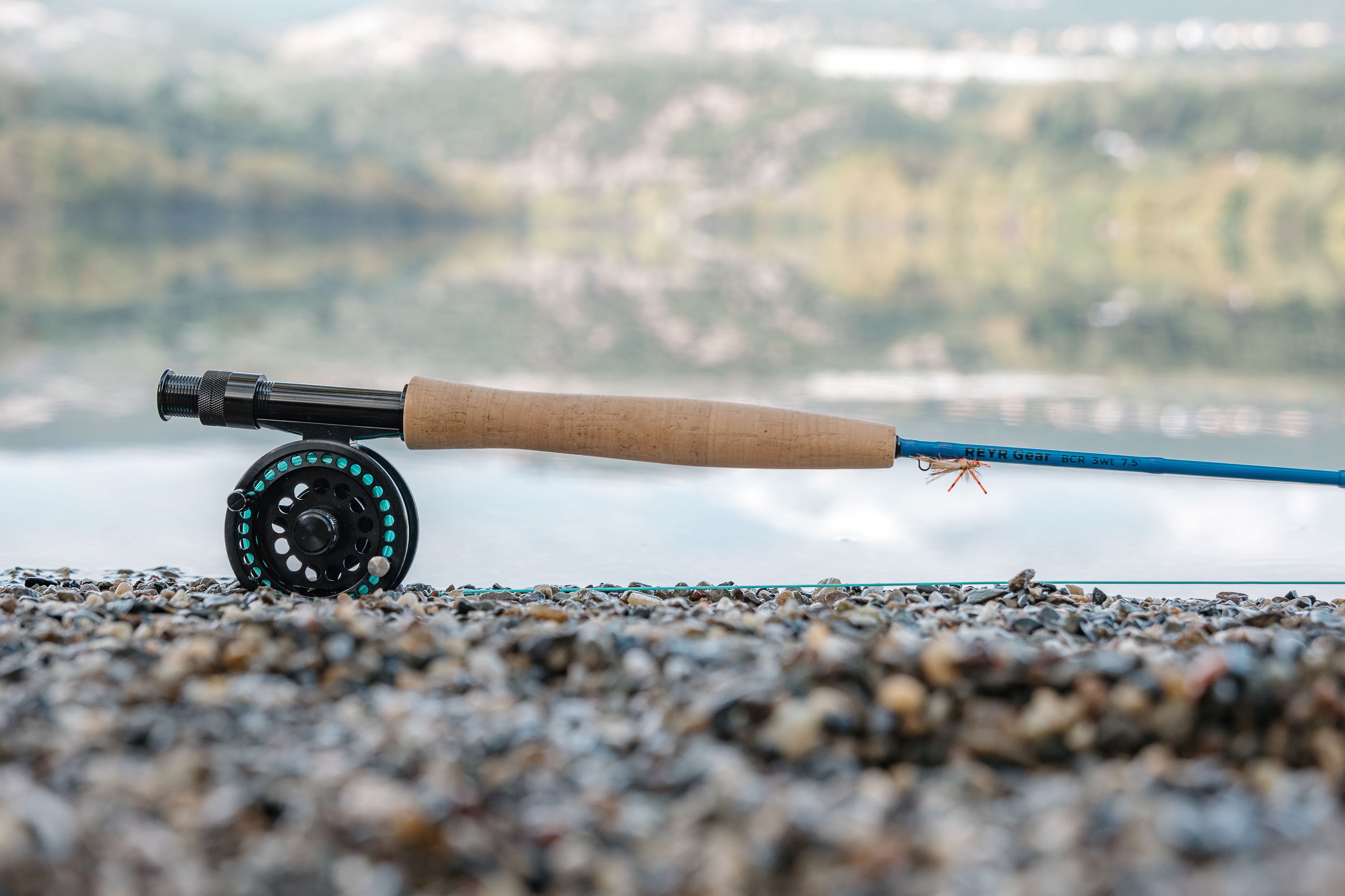 travel fly rod combo 3wt trout dry fly small stream brookie
