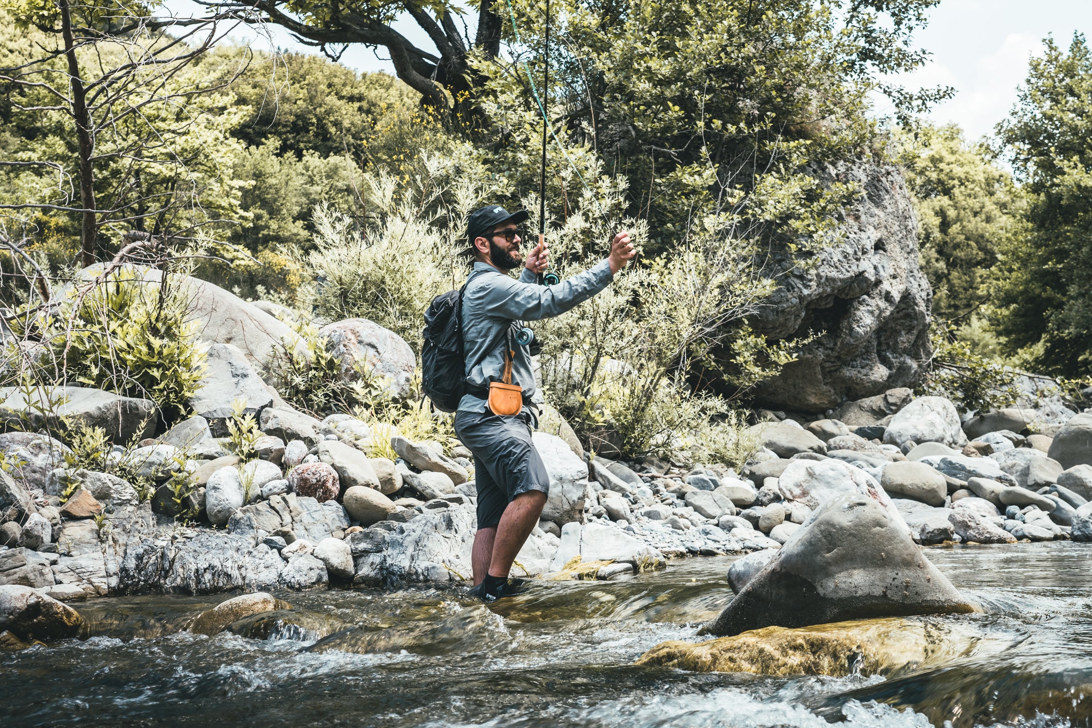 Dry Flies in Greek Canyons
