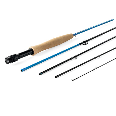 Abirs 12 ft fly 360 long Blue Fishing Rod
