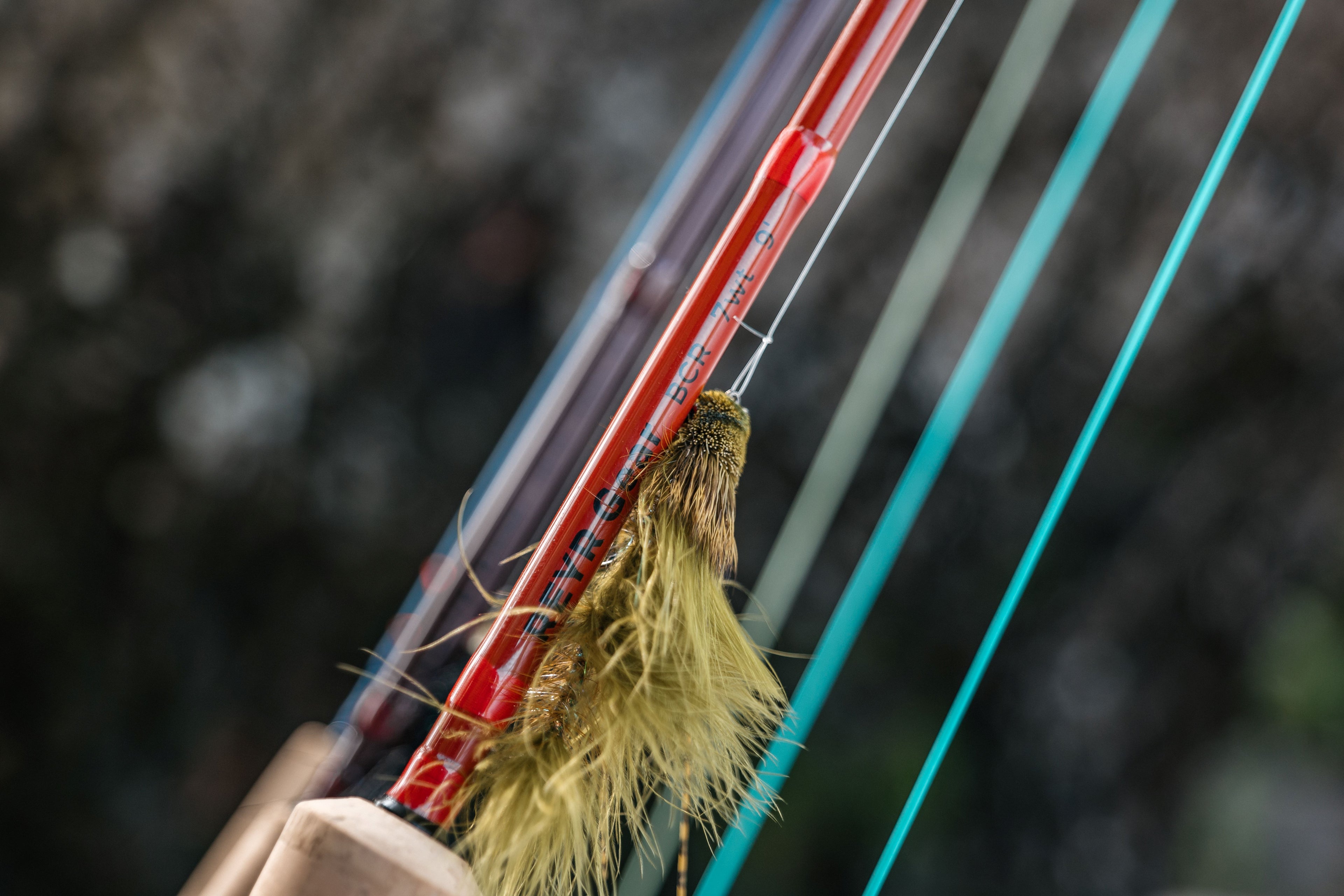 Travel streamer fly rod 7wt 6-pc 8-pc 8wt 