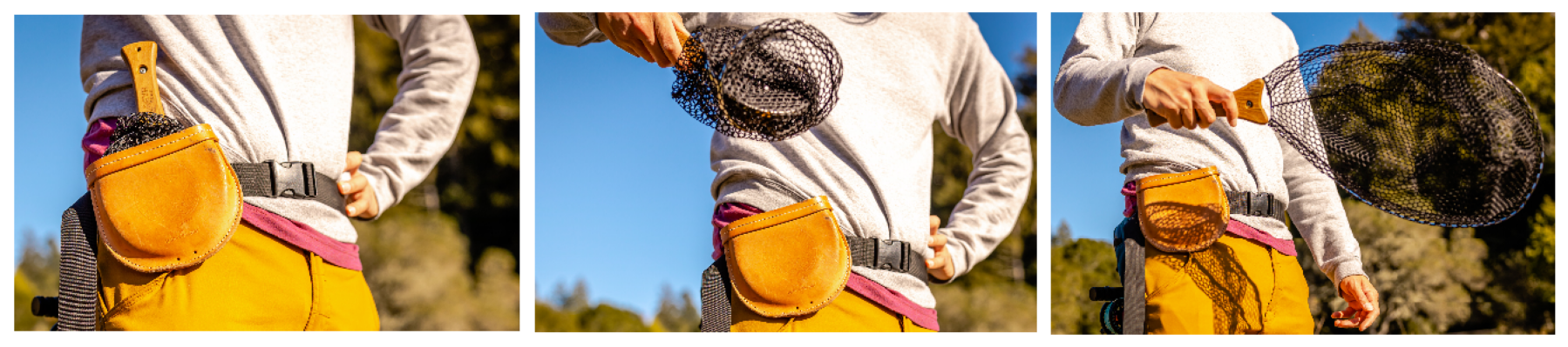 collapsible fishing net 