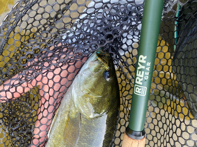 Streamer fishing tenkara for bass 